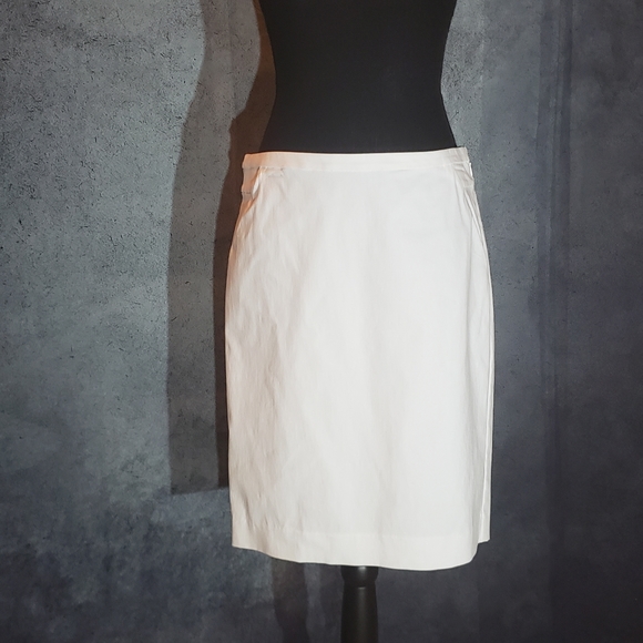 The Limited White Pencil Skirt Size 8 - Picture 12 of 13